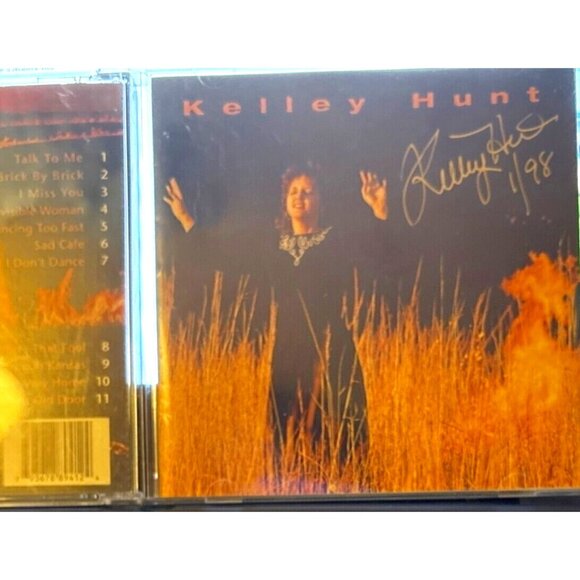 CD Kelley Hunt Self Titled By Kelley Hunt Signed 1998 Album 88 Records VTG USA - Picture 9 of 9